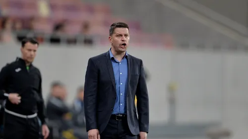 Reacția lui Flavius Stoican după remiza cu CFR Cluj: „Un meci echilibrat, un rezultat echitabil”