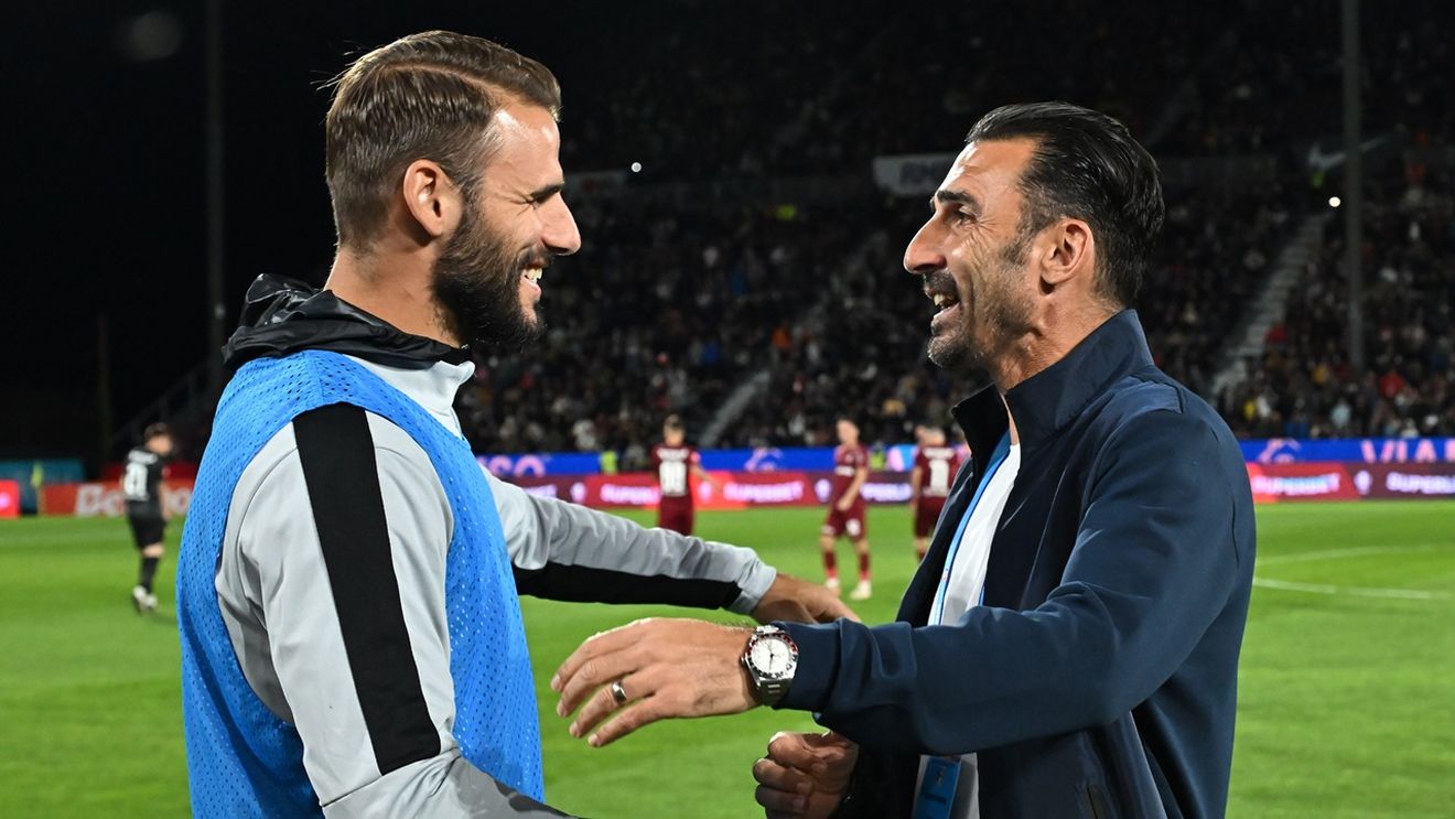 Panagiotis Tachtsidis, lovitura lui Elias Charalambous. Îl ia fotbalist şi antrenor secund