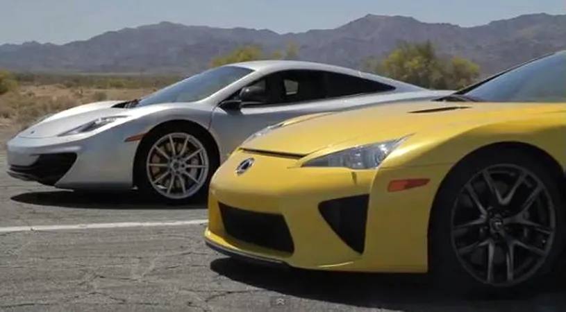 VIDEO FABULOS** Americanii au pus patru dintre cel mai rapide mașini ale planetei să concureze într-un drag race! Vezi cine a câștigat