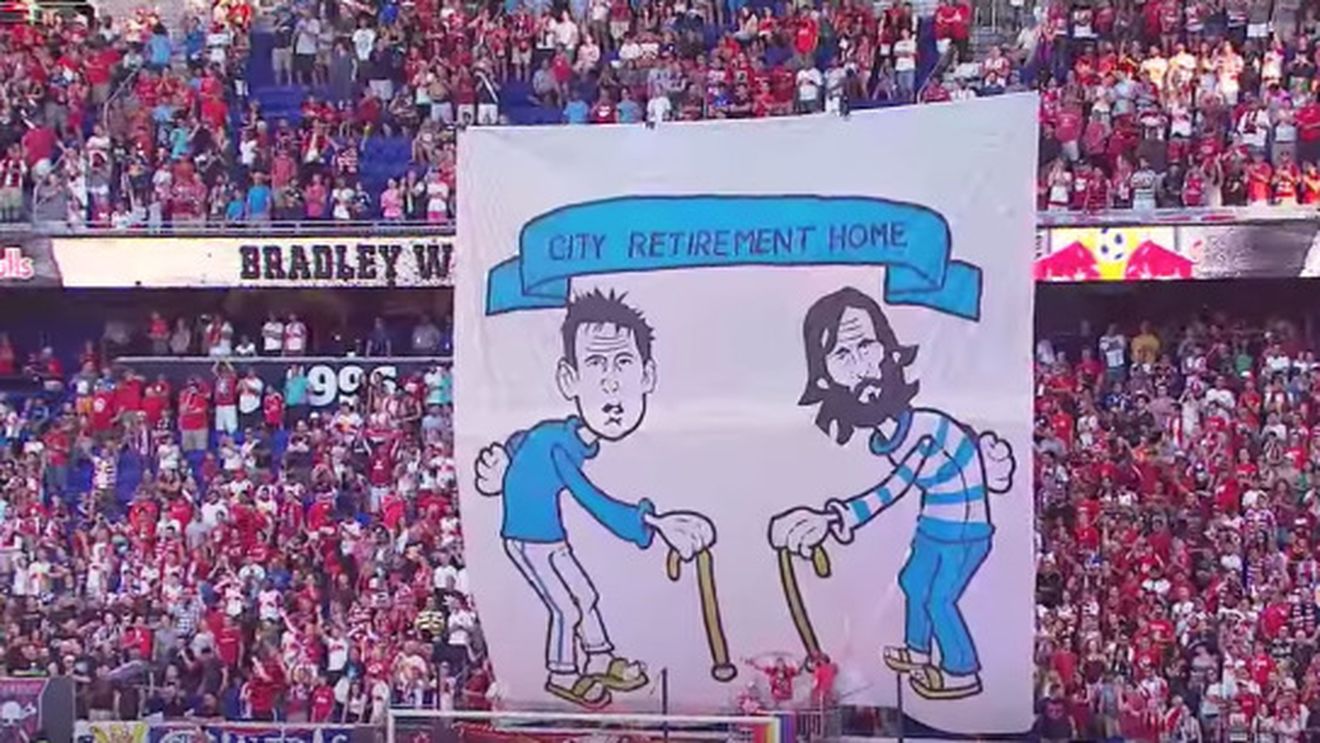 VIDEO | Trolling de calitate în MLS. Cum au fost ironizate transferurile lui Pirlo și Lampard de către fanii rivalei New York Red Bulls