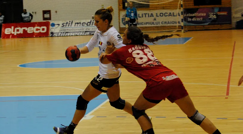 HCM Roman - Corona Brașov, scor 22-21, în optimile Cupei EHF la handbal feminin