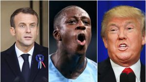 Mendy face furori pe Twitter! Fotbalistul francez al lui Manchester City s-a băgat în conflictul dintre Trump și Macron: "Nu-ți face griji, frate". Răspunsul amuzant al fotbalistului