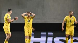 Ratarea ireală care putea să ne coste calificarea la EURO 2024: Valentin Mihăilă nu marchează din 6 metri, singur cu poartă goală! | VIDEO