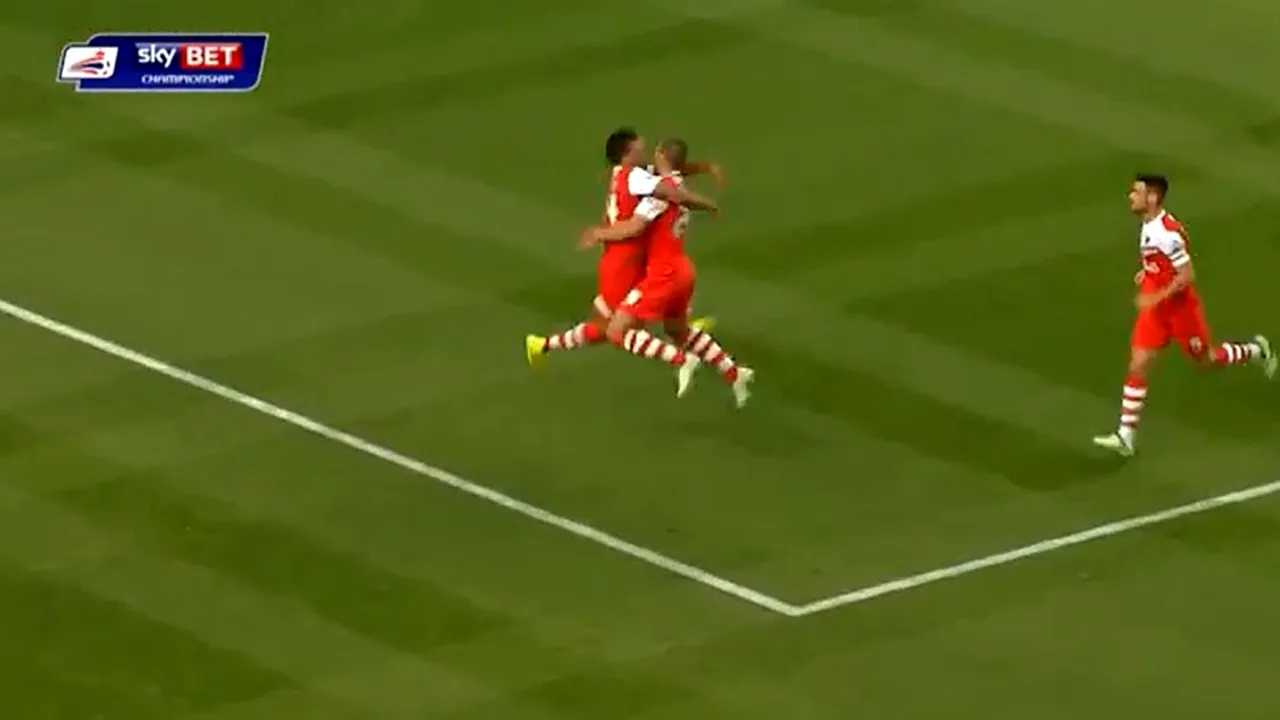 Țucudean și-a amețit adversarii: gol și penalty obținut în Charlton - Derby 3-2. VIDEO REZUMAT