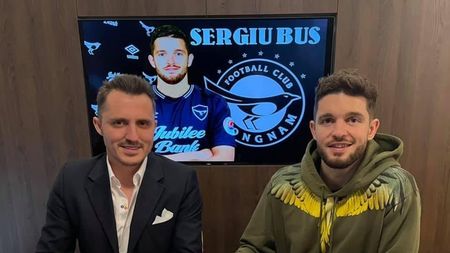 OFICIAL | ProSport, confirmat! Sergiu Buș a plecat de la FCSB direct în Coreea de Sud! Atacantul a fost prezentat la noua echipă | FOTO