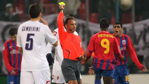 Arbitru de finale** pentru Steaua-Dinamo