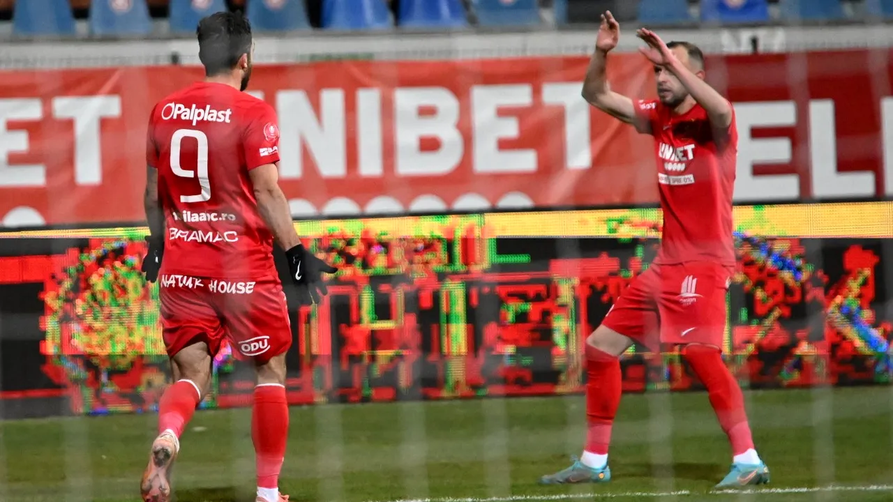 FC Botoșani - FC Hermannstadt 1-2, în etapa 20 din Superliga. Sibienii câștigă în Moldova după ce au fost conduși cu 1-0