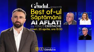 Gândul prezintă Best Of Ai aflat! Cu Ionuț Cristache - vineri, 25 aprilie, de la ora 15.00