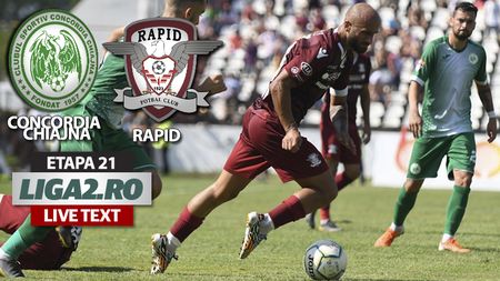 Rapid termină anul pe podium, Concordia Chiajna la retrogradare. Giuleștenii au câștigat cu un gol din offside și altul după un henț