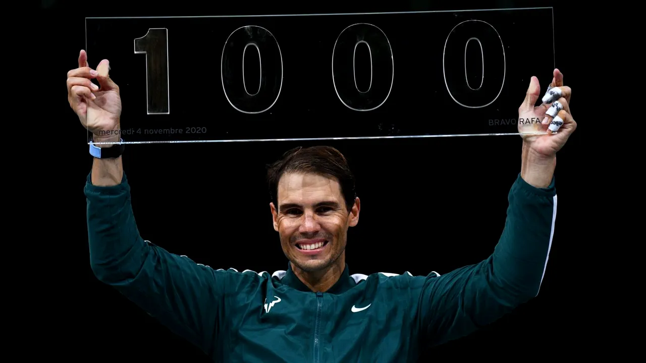Rafael Nadal, victoria cu numărul 1.000 a carierei! Doar trei jucători au mai reușit asta în istorie