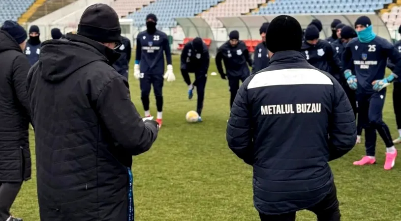 Multă motivație în tabăra Metalului Buzău, înaintea primului meci de Liga 2 din 2026. Valentin Dumitrache: ”Depinde de noi să luăm punctele”