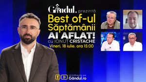 Gândul prezintă Best Of Ai aflat! Cu Ionuț Cristache - vineri, 18 iulie, de la ora 15.00
