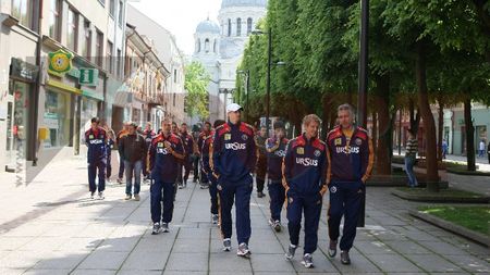 FOTO/ Tricolorii s-au plimbat prin Kaunas