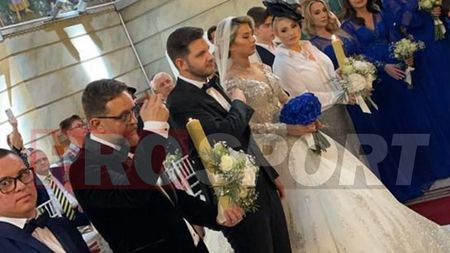 Imagini exclusive de la evenimentul anului: ce rochie de mireasă fabuloasă a purtat Maria Iordănescu! FOTO & VIDEO PROSPORT