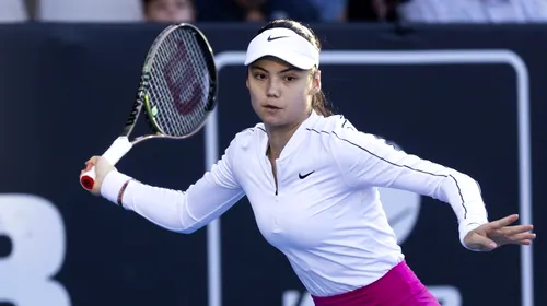 Emma Răducanu părăsește turneul de la Auckland după un meci thriller cu Elina Svitolina