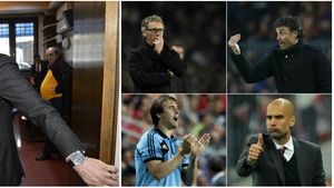 Gică Popescu, oaia neagră a generației Barcelona ''96. Patru titulari din acea echipă se întâlnesc azi în "sferturile" Ligii Campionilor. Românul va vedea meciurile la TV dacă-l lasă gardienii


