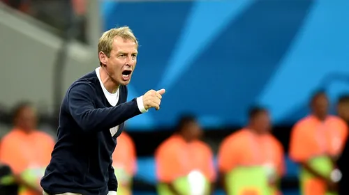 Klinsmann: „Jucătorii mei au făcut un meci extraordinar”