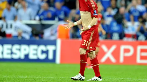 Schweinsteiger era cu moralul la pământ! **FOTO – Heynckes nu a vrut să îl pună să bată penalty, dar a fost obligat: Robben și Kroos au refuzat