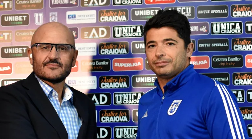 Adrian Mititelu l-a dat afară pe Giovanni Costantino de la FCU Craiova! Fază penibilă cu antrenorul italian, în timp ce patronul îl „executa”