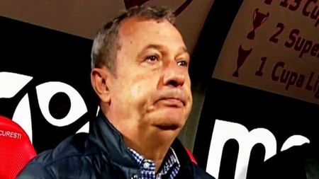 FOTO | Rednic, în lacrimi în timpul minutului de reculegere în memoria lui Ilie Balaci. Mesajul dedicat "Minunii Blonde" de către fanii dinamoviști