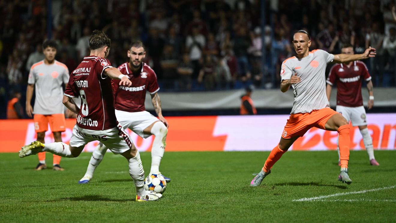 Metaloglobus - Rapid București 1-2, în etapa 7 din Superliga. Echipa lui Gâlcă ajunge la un punct de lider, după un meci în care a fost „subordonată”