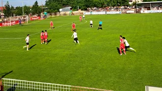SC Popești Leordeni, victorie după un meci spectaculos cu Șoimii Gura Humorului și calificare în finala barajului pentru Liga 2. Alexandru Dane, omul semifinalei: ”Am pulsul 200”