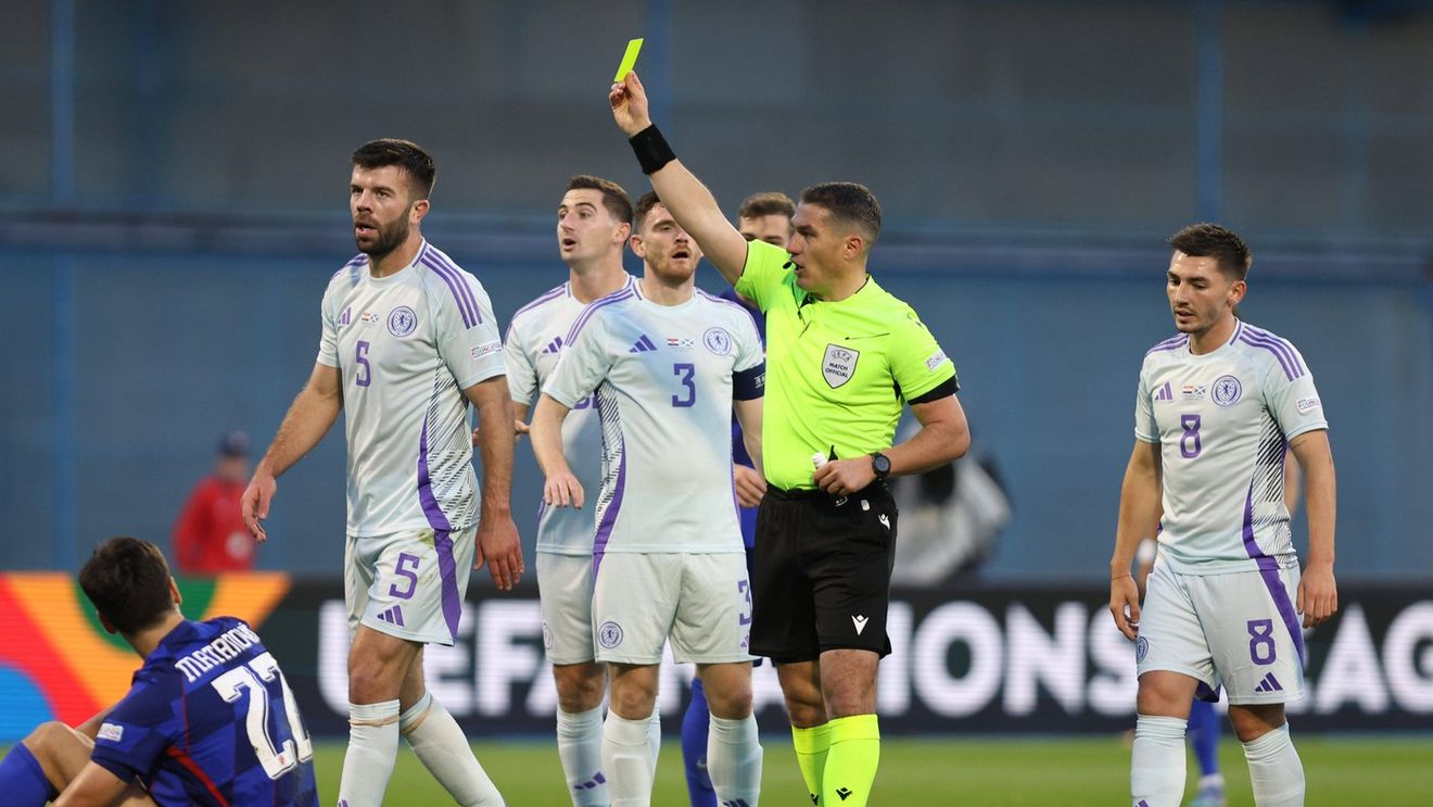 Scandal cu Istvan Kovacs! Românul a anulat, cu VAR, golul egalizator în minutul 90+8 în meciul Croația - Scoția 2-1