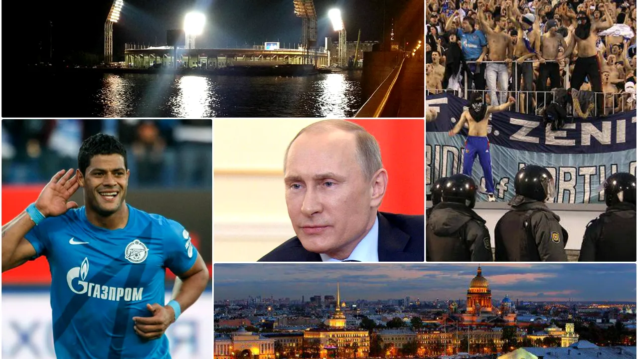 SPECIAL | Fotbalul trăit la 0 grade Celsius în orașul lui Vladimir Putin. Rasismul galeriei lui Zenit și brazilianul care concurează cu liderul de la Kremlin pentru titlul de cel mai popular om în Saint Petersburg