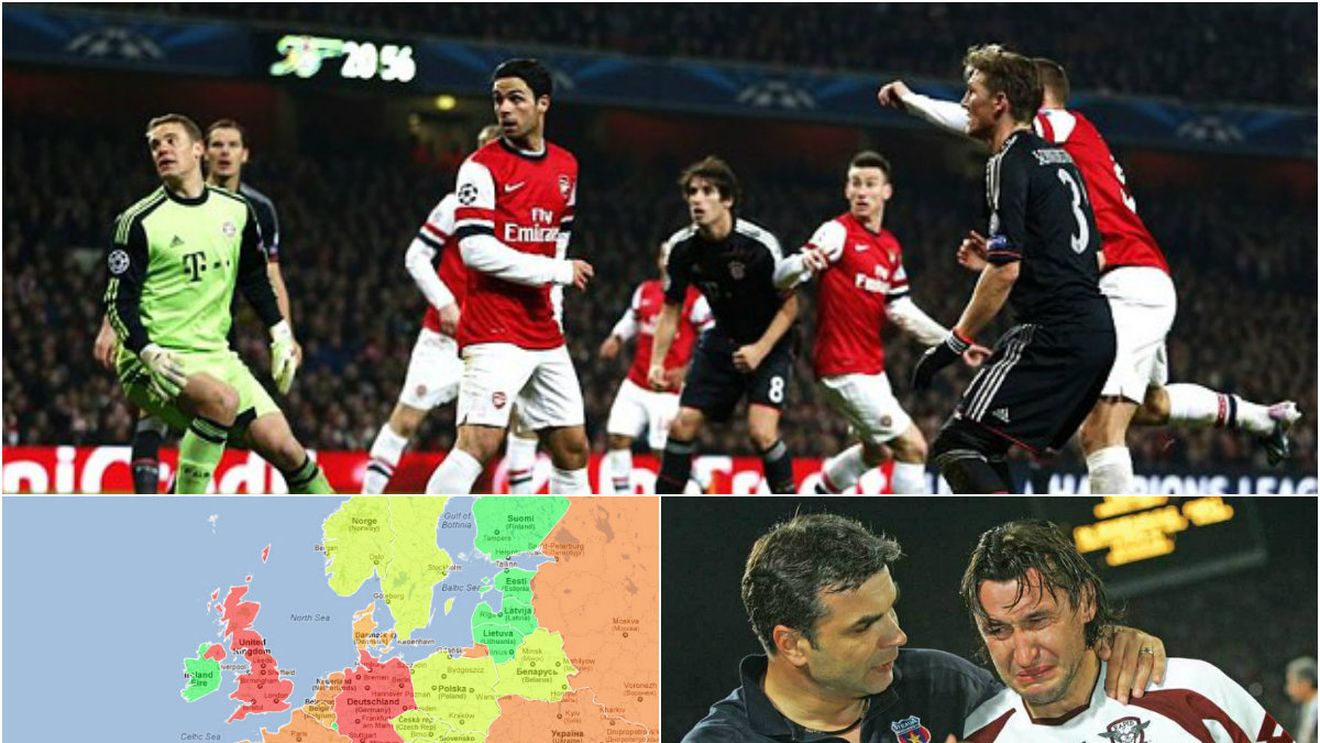 Schimbare istorică în topul coeficienților UEFA! Ultima dată s-a întâmplat asta când Steaua și Rapid jucau sfertul Cupei UEFA