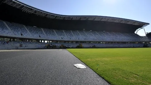 Ultimele finisaje la bijUteria Clujului!** FOTO Se lucrează la pista de atletism și se montează ultimele scaune