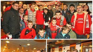 "Câinii", sufocați de fani la Constanța! Jucătorii au rămas fără cuvinte: "Mi-am sunat familia în Franța să le spun ce s-a întâmplat! E incredibil"