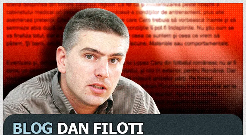 Dan Filoti, după ce meciul cu Argentina a picat: 