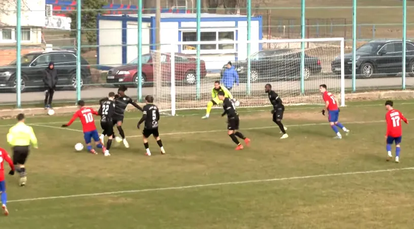 Steaua și Concordia Chiajna, amical spectaculos, cu opt goluri marcate. Nicolae Dică, prezent în Ghencea, la meciul de debut al fiului său la noua sa echipă