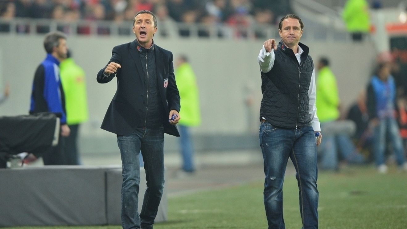 Mihai Stoica s-a certat cu un fan în timpul și după meciul cu Videton! Ce l-a enervat pe managerul stelist FOTO