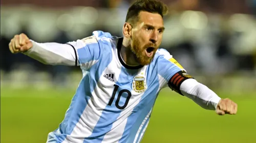 Leo Messi și nimic mai mult! Argentina se califică la Campionatul Mondial după o campanie modestă, grație unui jucător monumental