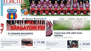 Steaua are de 4 ori mai mulți fani în online cât tot restul Ligii I! Vezi topul celor mai iubite echipe din România pe internet