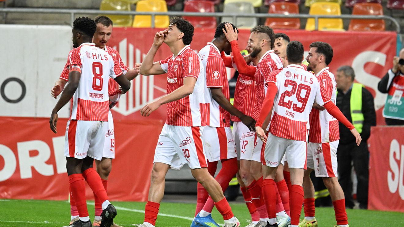 Dinamo București - Rapid București 3-1, în etapa 6 din play-off-ul Superligii. Prima victorie a „câinilor” după 11 ani