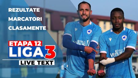 Liga 3, etapa 13 | CSC Peciu Nou a reușit scorul rundei, 10-0. CS Blejoi și CS Medgidia au marcat și ele de multe ori. CSM Alexandria pierde primul meci în acest sezon, contra Progresului Spartac