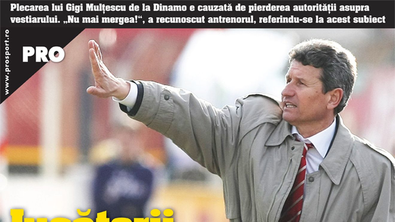 Mulțescu, lucrat de jucători!