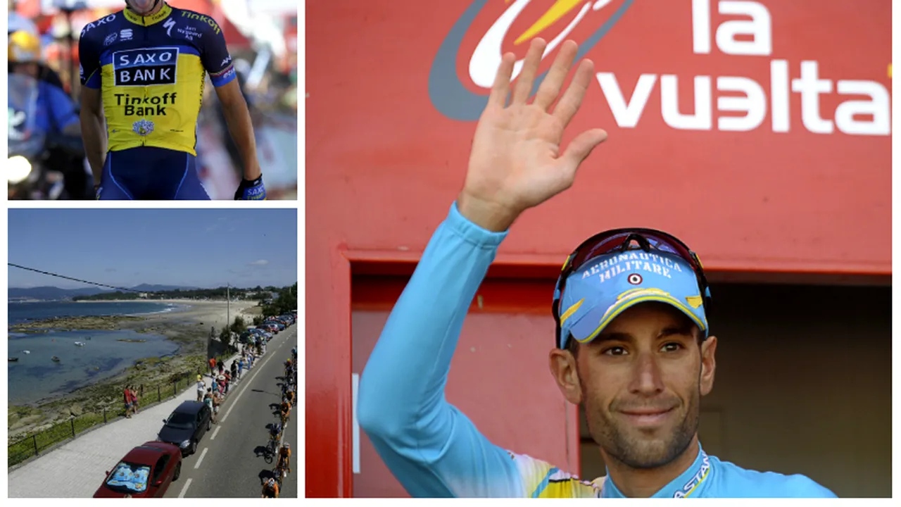 A pierdut două secunde, dar e lider! Nibali preia tricoul roșu în Vuelta! Roche câștigă prima etapă montană