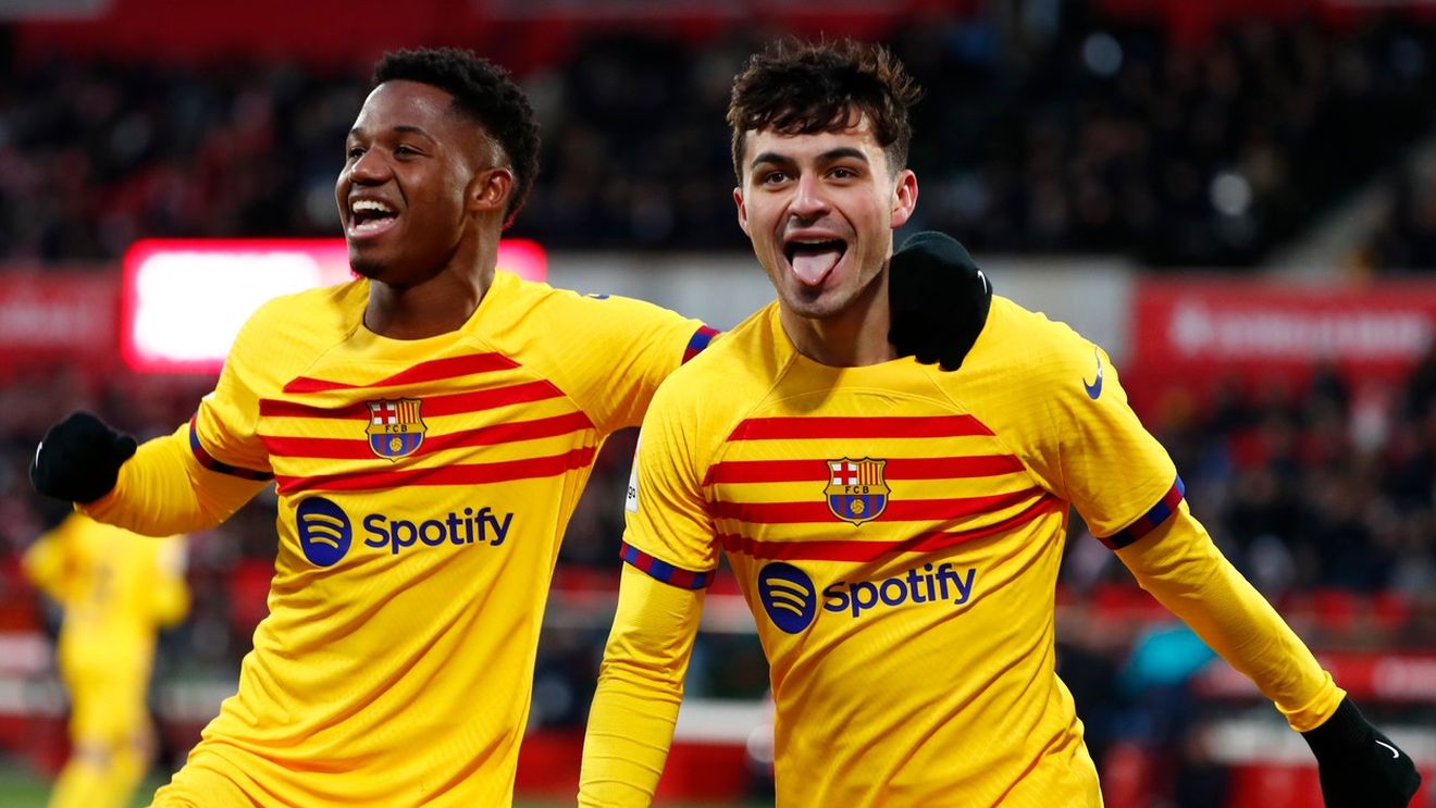 Super-amicalul Barcelona - AC Milan, decis de o execuție de kinogramă a lui Ansu Fati. Dembele scos în afara lotului de Xavi | VIDEO