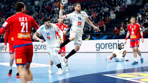 Rezultatele zilei de luni la Campionatul European EHF de handbal masculin: Franța, Rusia, Spania și Danemarca - calificate cu punctaj maxim!