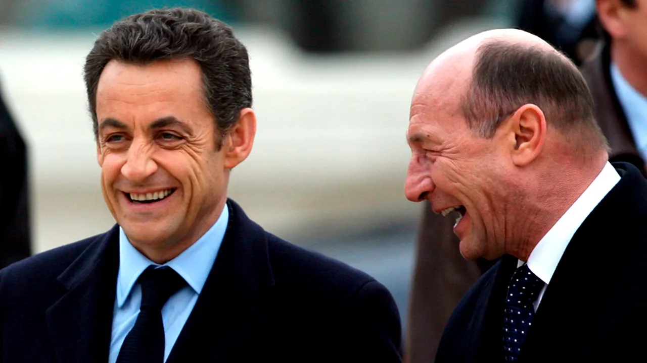 Sarkozy și Băsescu se 