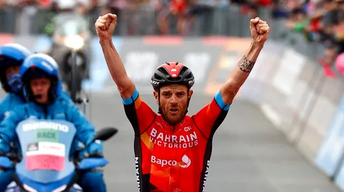 Damiano Caruso a uimit în Giro 2021 și a obținut victoria carierei, în etapa a 20-a! Cine se pregătește să câștige Turul Italiei | VIDEO