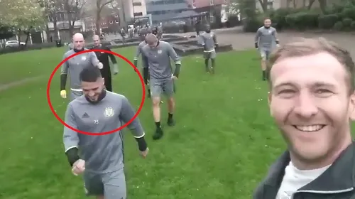 „Când te plimbi prin parc și jucătorii lui Anderlecht…” VIDEO | Cum au fost surprinși Chipciu și Stanciu în Manchester, înainte de meciul cu United