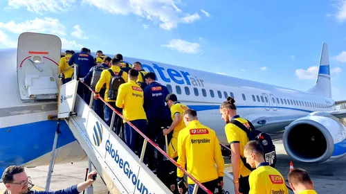 Avionul naționalei României s-a stricat în Kosovo! Ce au fost nevoiți să facă oficialii Federației și jucătorii pentru a ajunge în Elveția!