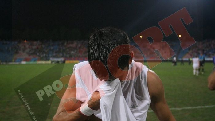 FOTO** Dănciulescu a plecat de la Dinamo în lacrimi
