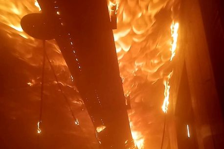 Cl&#259;direa a luat foc &#537;i toate actele federa&#539;iei nationale s-au f&#259;cut scrum