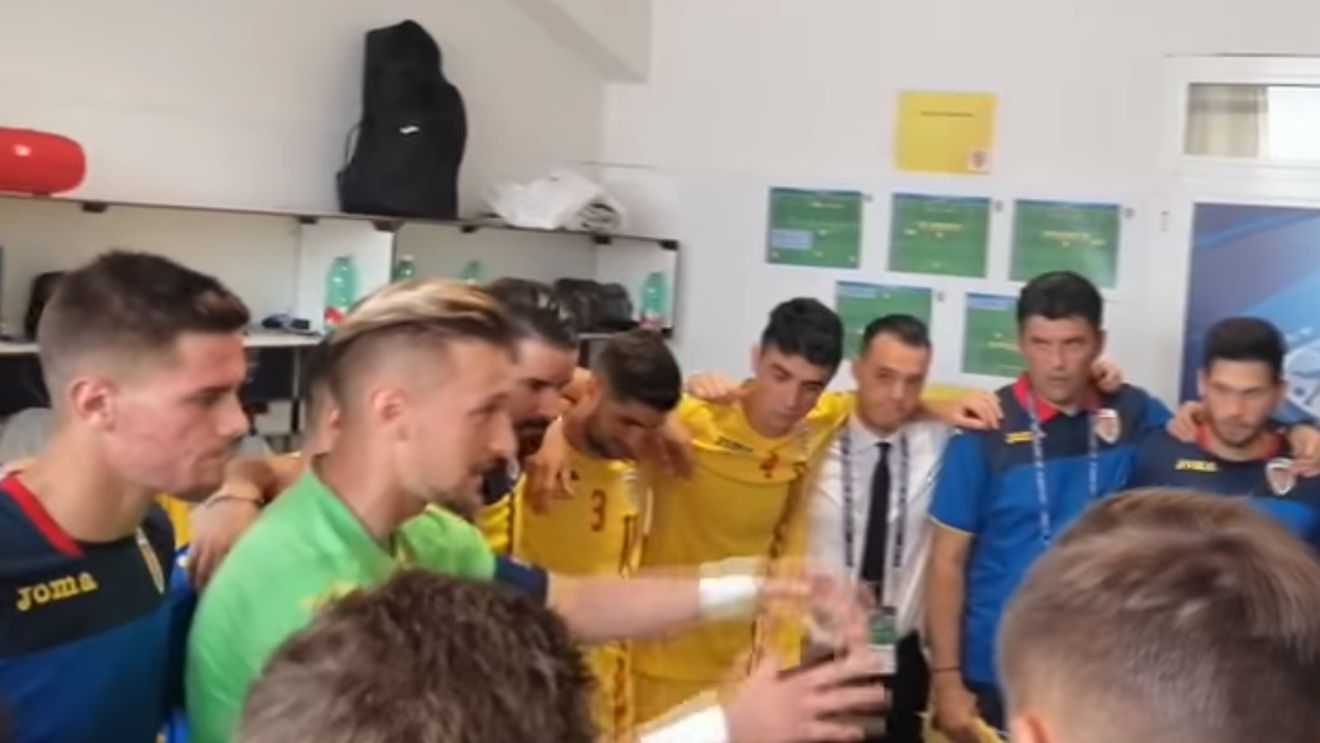 VIDEO SPECTACULOS | Radu, un nou discurs motivant înainte de meciul cu Anglia. Rădoi și staff-ul tehnic au tăcut preț de câteva secunde: "Trebuie să-i călcăm pe cap"