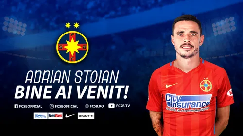 Adrian Stoian, oficial la FCSB! Ce număr va purta, când va ajunge sub comanda lui Teja și prima declarație: „Cu acest gând vin aici”